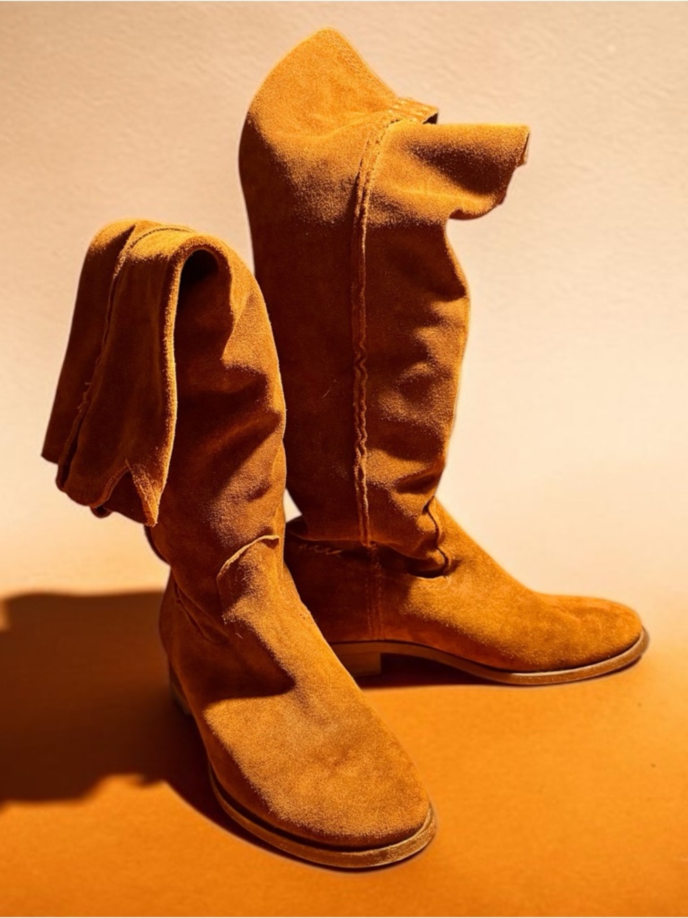 Frye Cara Slouchy Suede Boot